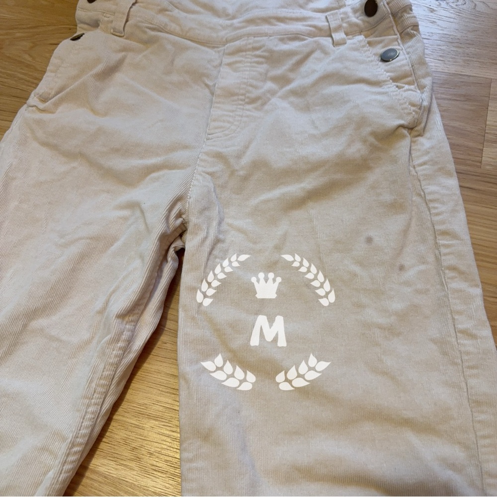 J. Crew Girls' straight-leg corduroy overalls Size:12 - Picture 5 of 10